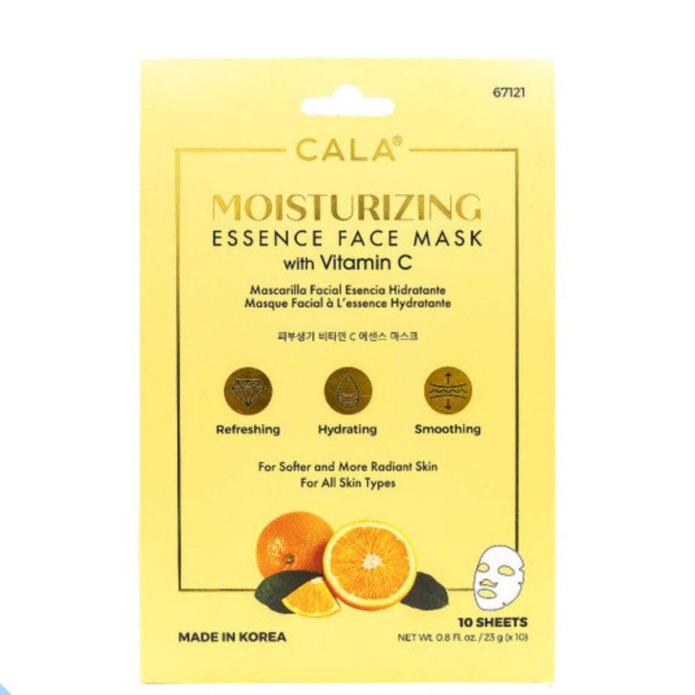 Cala MOISTURIZING ESSENCE FACE MASK with VITAMIN C